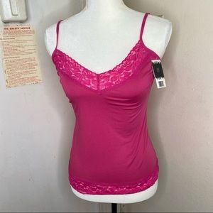 City Intimates Lace Trim Cami